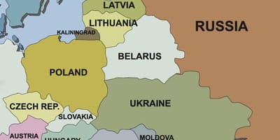 Карта карта Естонії навколишніх країн